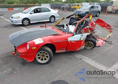 1978 Datsun 280Z из США, поврежденный, VIN HLS30435992